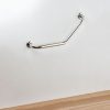 82003 AMEA ΜΠΑΡΑ ΣΤΗΡΙΞΗΣ ΓΩΝΙΑΚΗ 60cm INOX ΧΡΩΜΕ