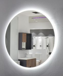 6000-S ΚΑΘΡΕΠΤΗΣ LED ΣΤΡΟΓΓΥΛΟΣ Φωτισμός Πίσω Φ60cm