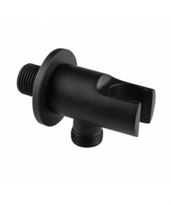 4262Ν ΣΤΡΟΓΓΥΛΗ ΕΠΙΤΟΙΧΗ ΠΑΡΟΧΗ ΜΕ ΣΤΗΡΙΓΜΑ ΤΗΛΕΦΩΝΟΥ BLACK MATT (4133Ν)