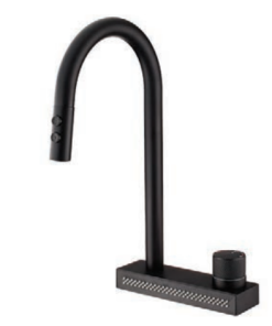 MF 7910 NM ΜΠΑΤΑΡΙA ΚΟΥΖΙΝΑΣ ΜΕ ΚΑΤΑΡΑΚΤΗ ΚΑΙ ΑΠΟΣΠΩΜΕΝΟ ΝΤΟΥΖ ΜΑΥΡΟ ΜΑΤ